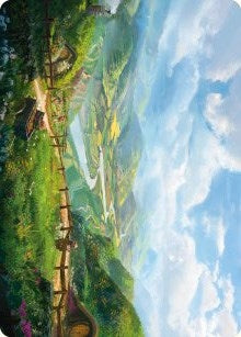 Plains Art Card (30) (Art Series: Universes Beyond: The Lord of the Rings: Tales of Middle-earth)