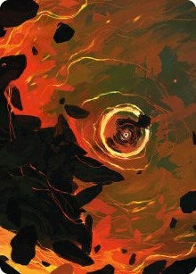 Frodo Baggins Art Card (47/81) (47) (Art Series: Universes Beyond: The Lord of the Rings: Tales of Middle-earth)