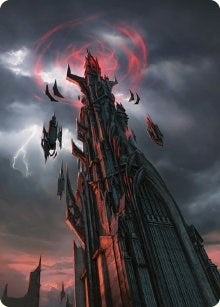 Barad-dur Art Card (54) (Art Series: Universes Beyond: The Lord of the Rings: Tales of Middle-earth)
