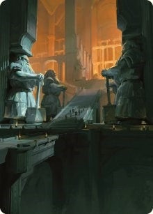 Mines of Moria Art Card (56) (Art Series: Universes Beyond: The Lord of the Rings: Tales of Middle-earth)