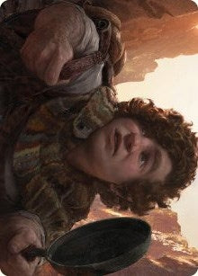 Sam, Loyal Attendant Art Card (58) (Art Series: Universes Beyond: The Lord of the Rings: Tales of Middle-earth)