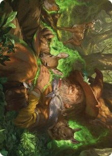 Asceticism Art Card (72) (Art Series: Universes Beyond: The Lord of the Rings: Tales of Middle-earth)