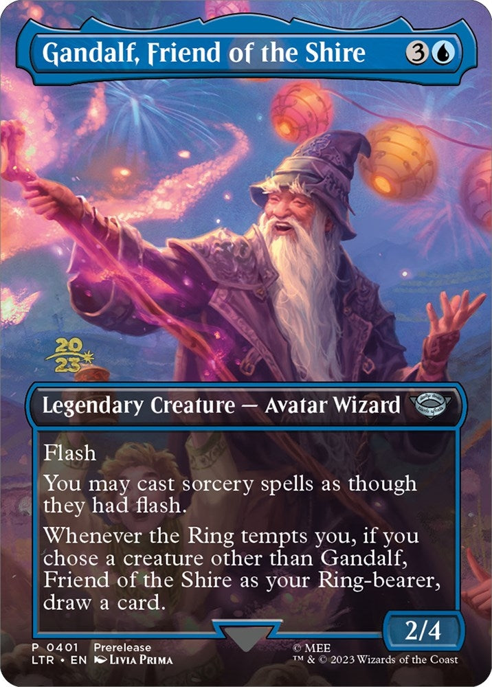 Gandalf, Friend of the Shire (401) (Prerelease Cards)