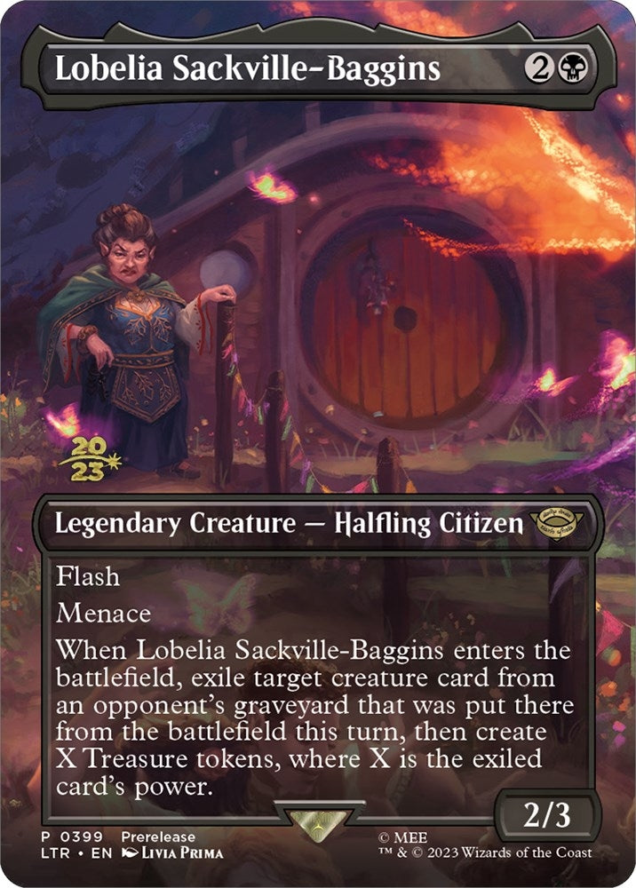 Lobelia Sackville-Baggins (0399) (399) (Prerelease Cards)