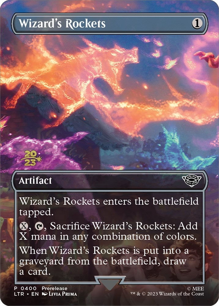 Wizard's Rockets (400) (Prerelease Cards)