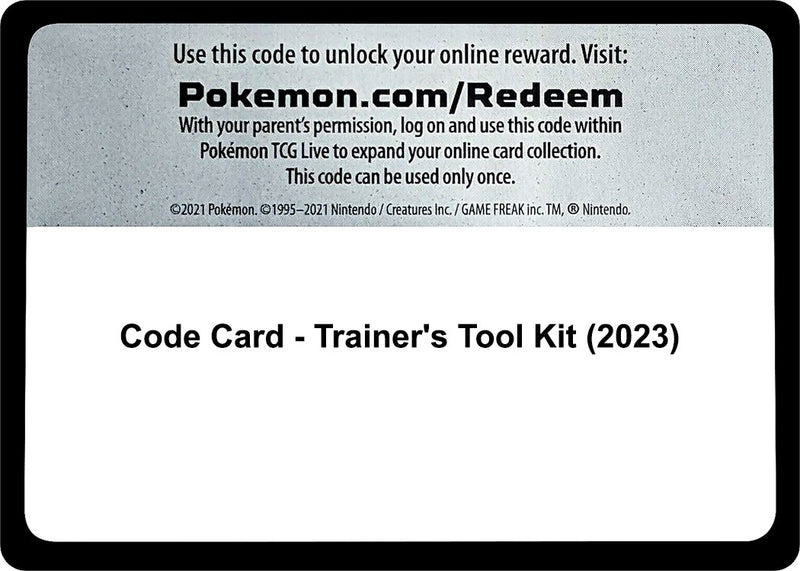 Image for Code Card - Trainer's Tool Kit (2023) (Miscellaneous Cards & Products) - Pokemon