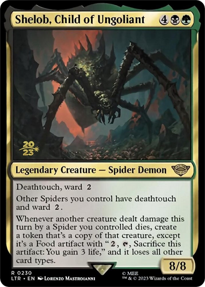 Shelob, Child of Ungoliant (230) (Prerelease Cards)