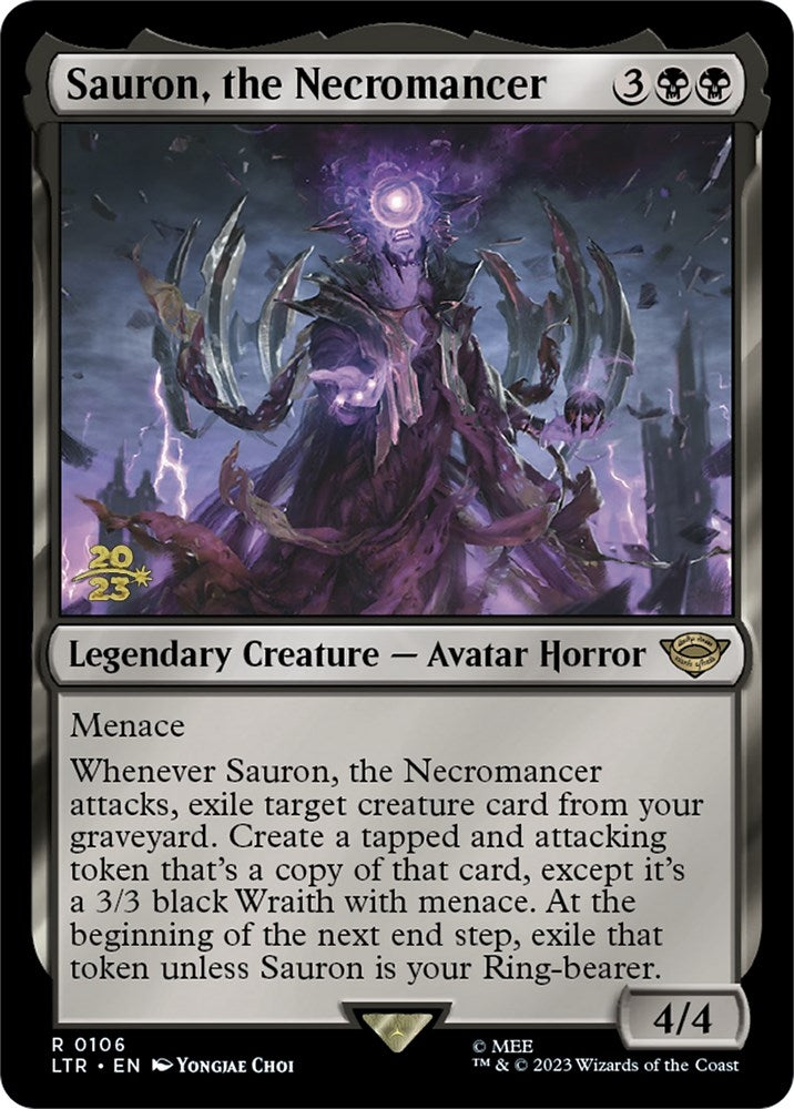 Sauron, the Necromancer (106) (Prerelease Cards)