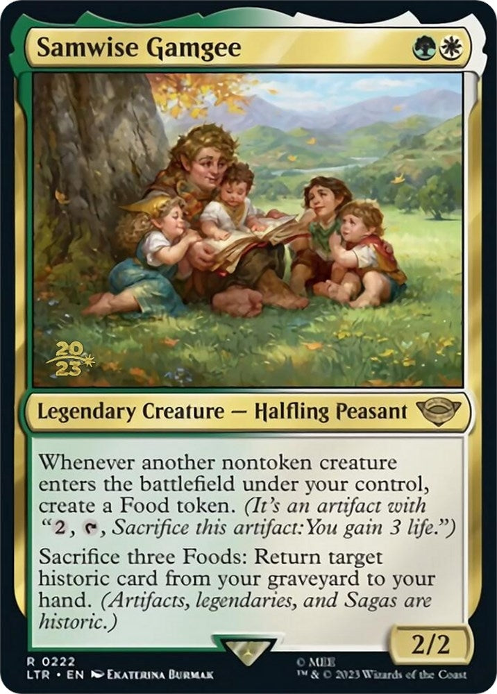 Samwise Gamgee (222) (Prerelease Cards)