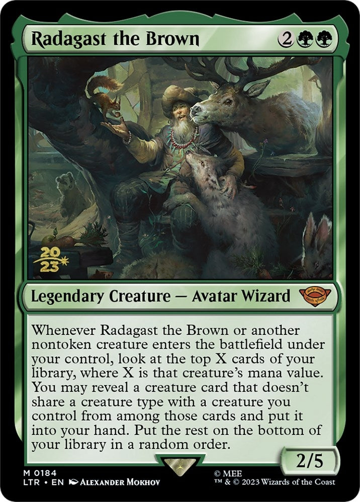 Radagast the Brown (184) (Prerelease Cards)