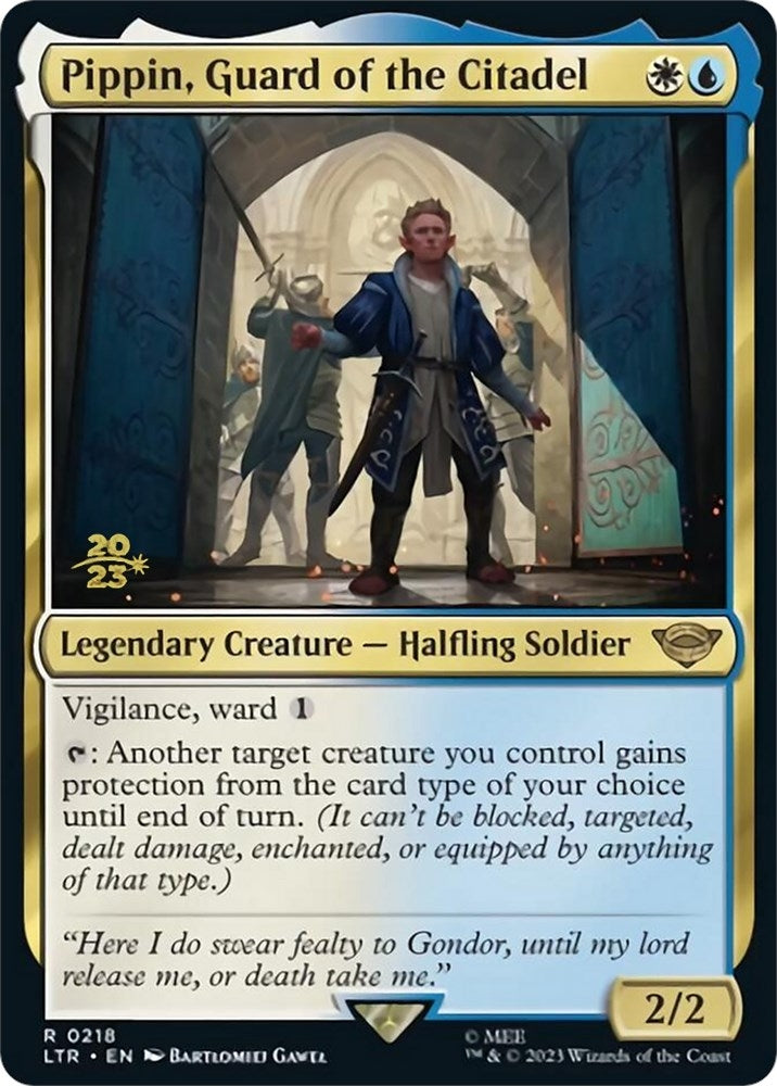 Pippin, Guard of the Citadel (218) (Prerelease Cards)