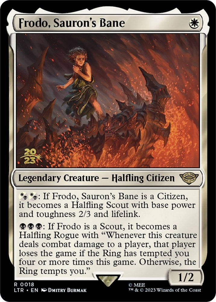 Frodo, Sauron's Bane (18) (Prerelease Cards)