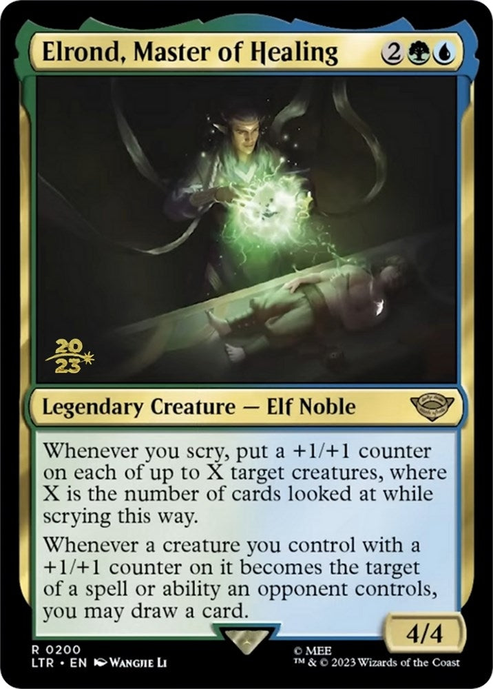 Elrond, Master of Healing (200) (Prerelease Cards)