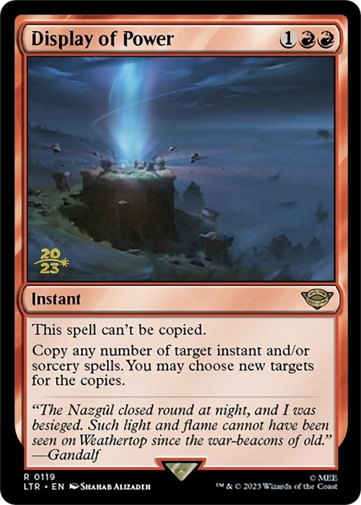Display of Power (119) (Prerelease Cards)