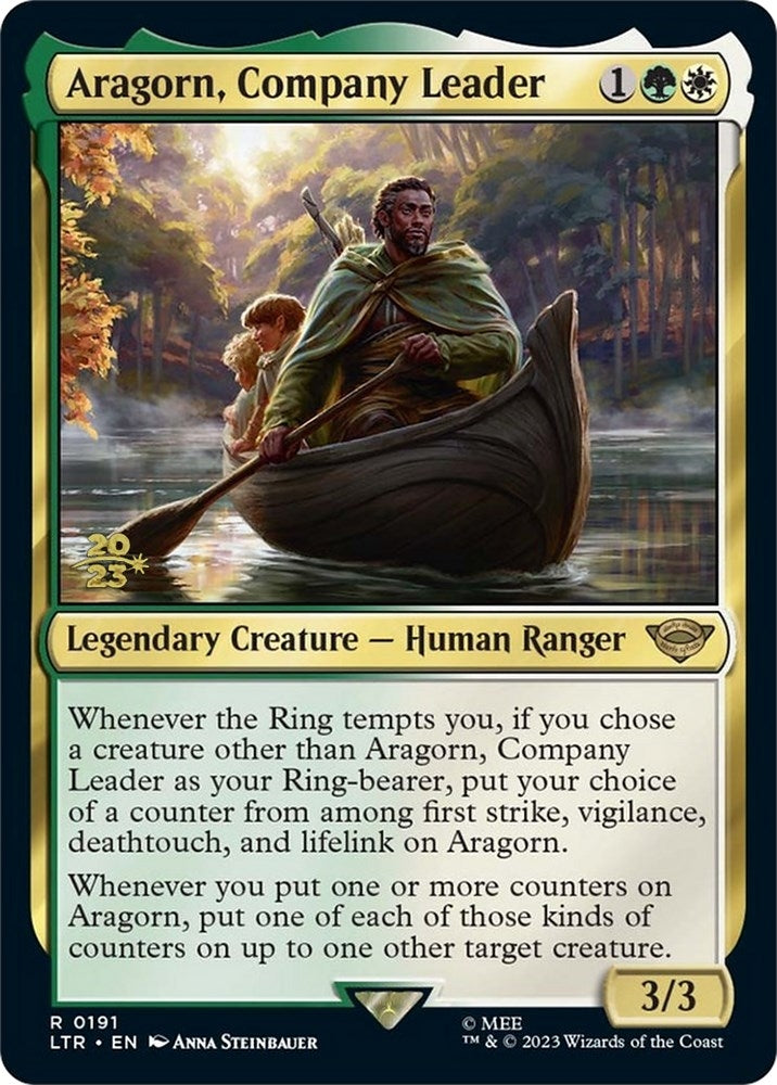 Aragorn, Company Leader (191) (Prerelease Cards)