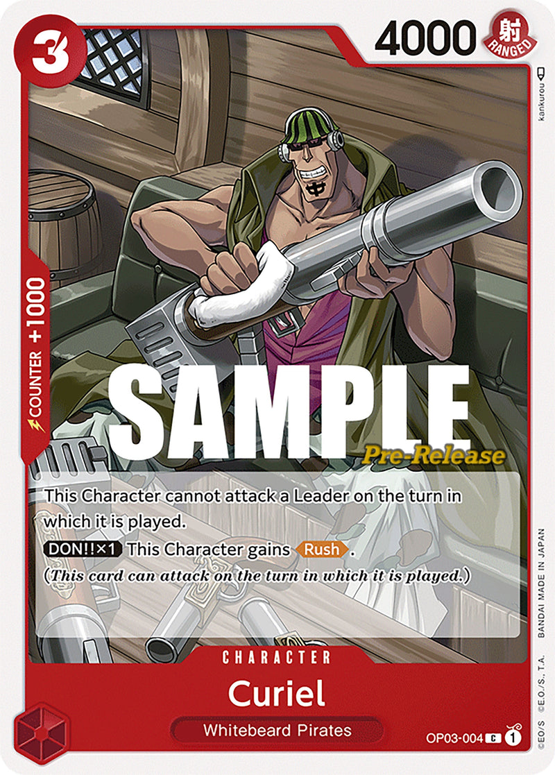 Image for Curiel (OP03-004) (Pillars of Strength Pre-Release Cards) - One Piece Card Game