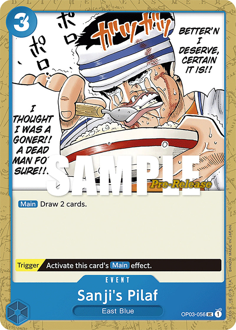 Image for Sanji's Pilaf (OP03-056) (Pillars of Strength Pre-Release Cards) - One Piece Card Game