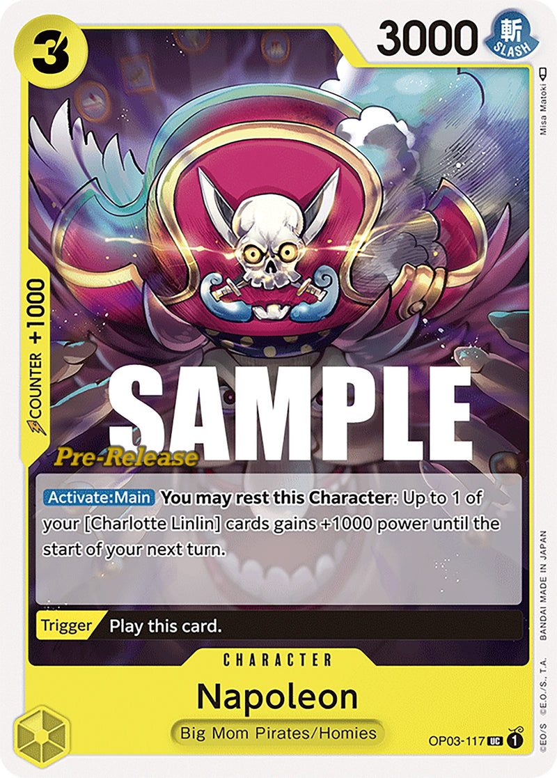 Image for Napoleon (OP03-117) (Pillars of Strength Pre-Release Cards) - One Piece Card Game