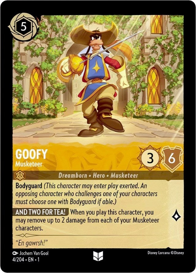 Goofy - Musketeer (4/204) (The First Chapter)