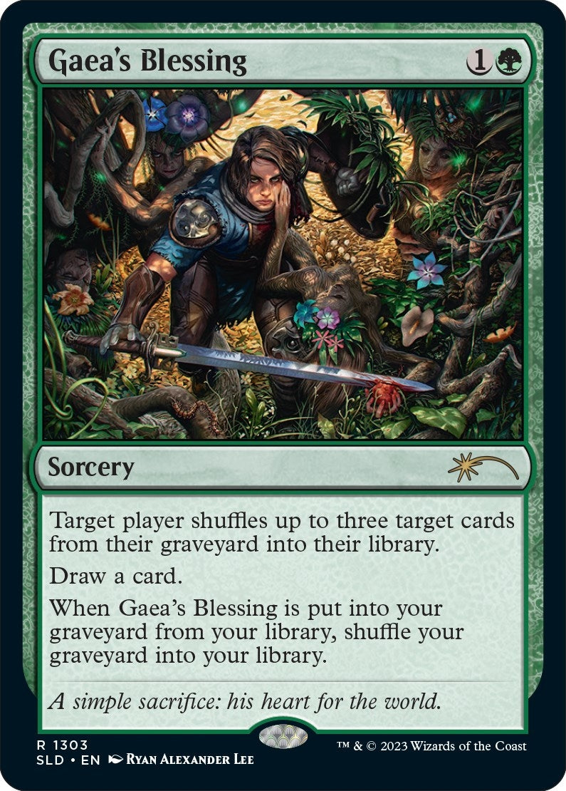Gaea's Blessing (1303) (Secret Lair Drop Series)
