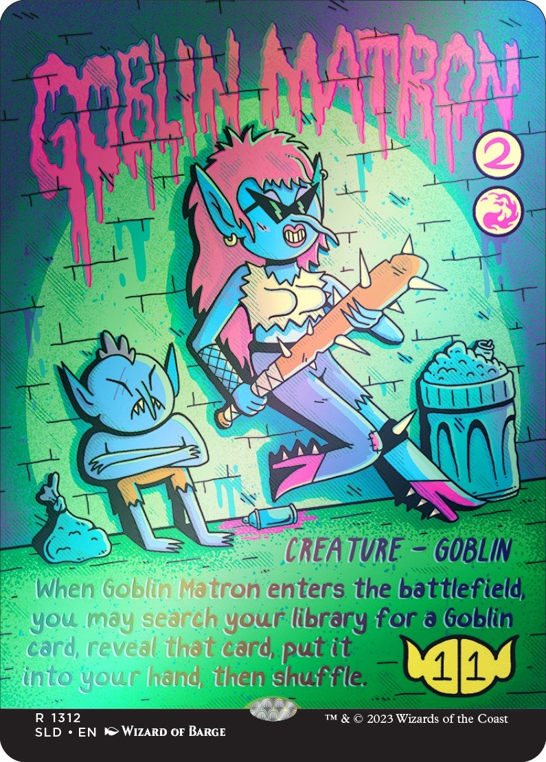 Goblin Matron (Rainbow Foil) (1312) (Secret Lair Drop Series)
