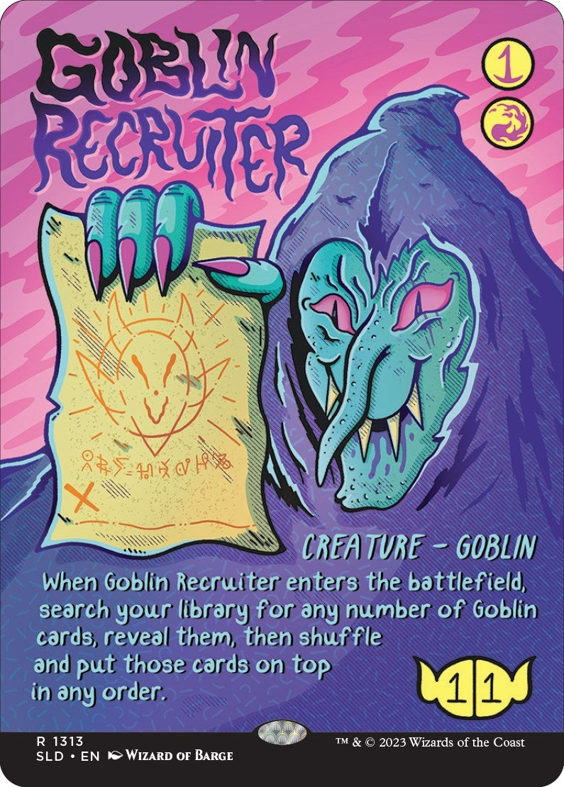 Goblin Recruiter (1313) (Secret Lair Drop Series)