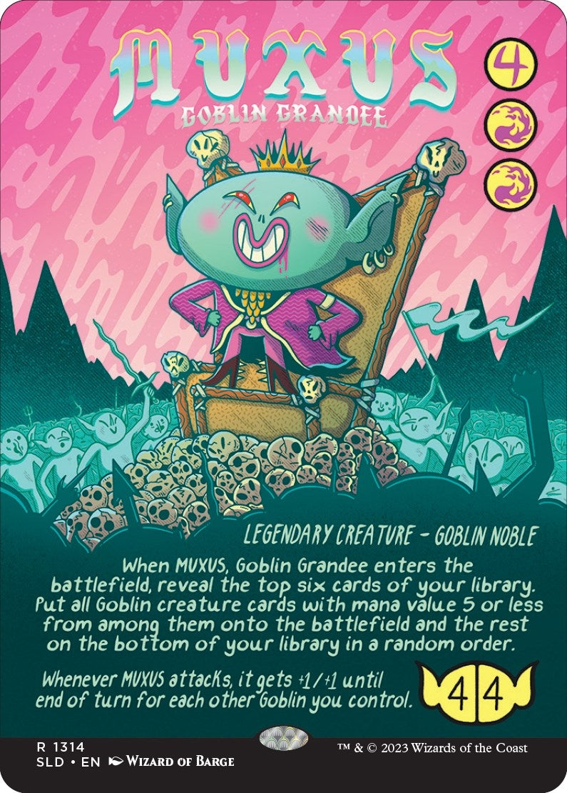 Muxus, Goblin Grandee (1314) (Secret Lair Drop Series)