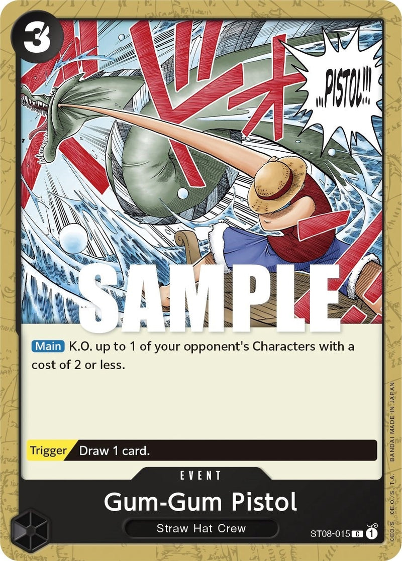 Image for Gum-Gum Pistol (ST08-015) (Starter Deck 8: Monkey.D.Luffy) - One Piece Card Game