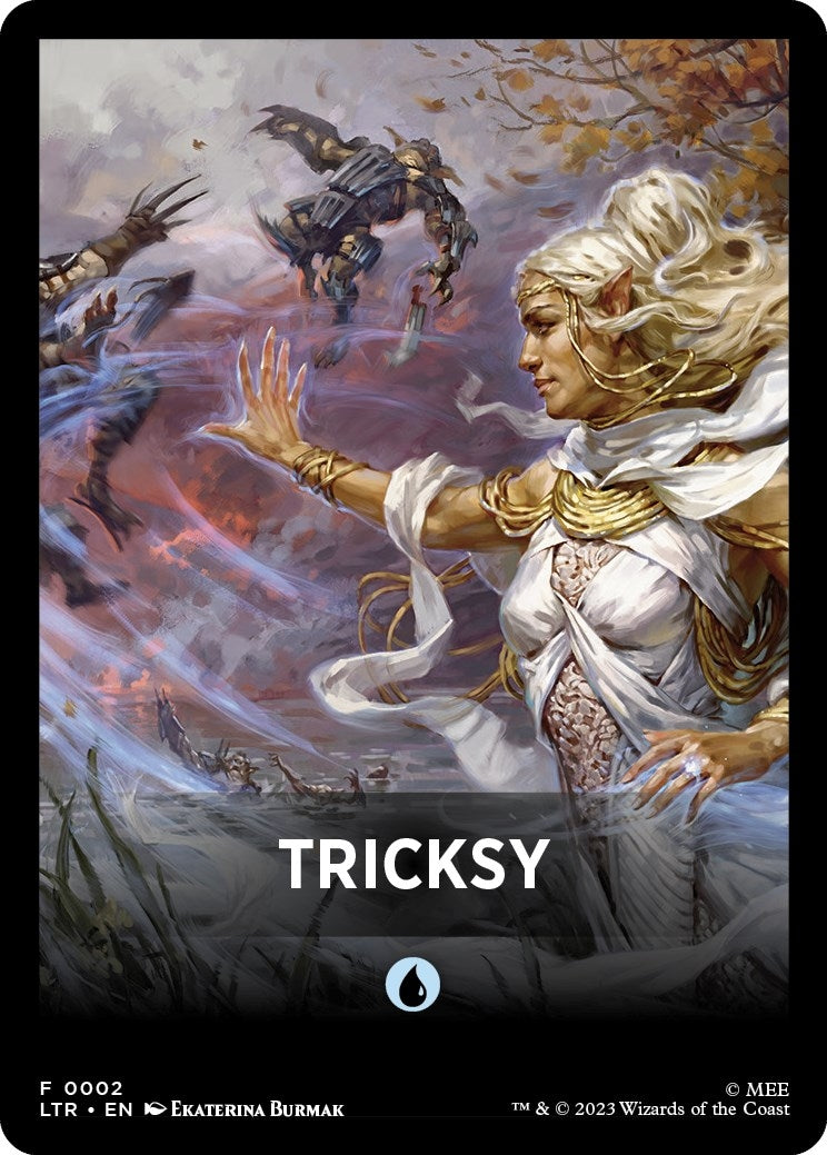 Tricksy Theme Card (2) (Universes Beyond: The Lord of the Rings: Tales of Middle-earth)