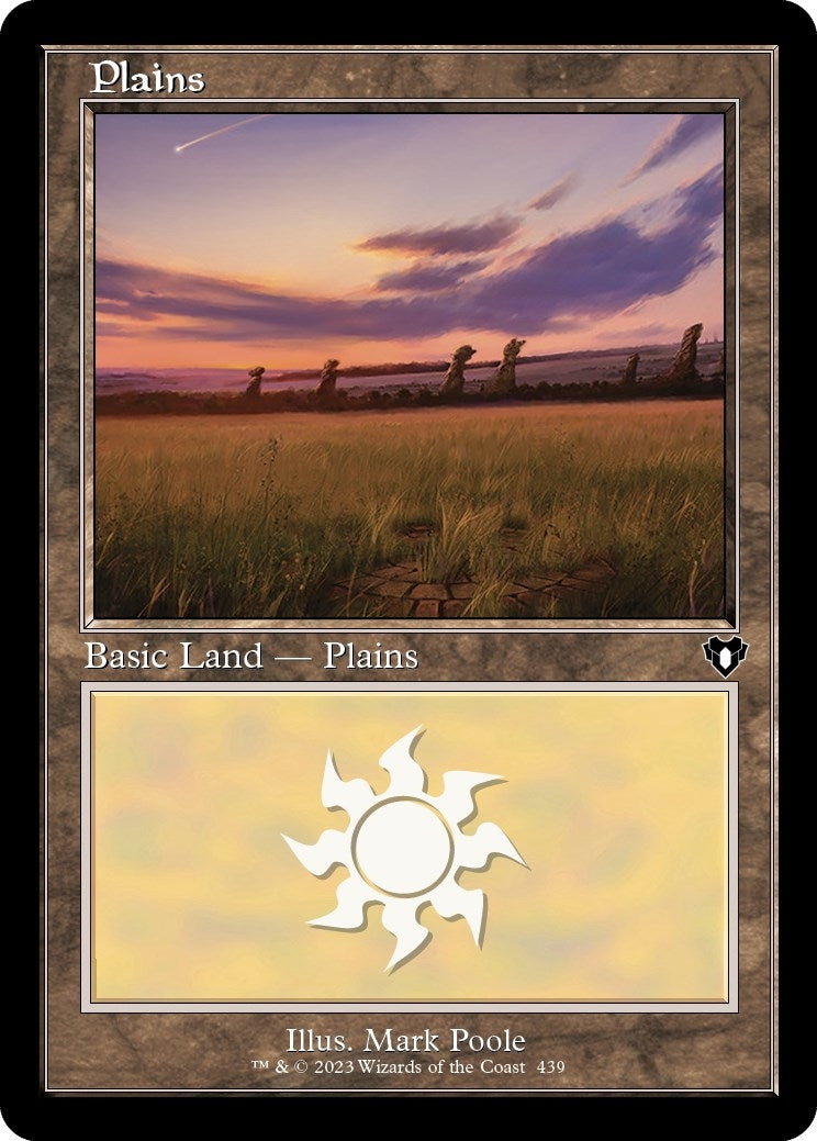 Plains (439) (Retro Frame) (439) (Commander Masters)