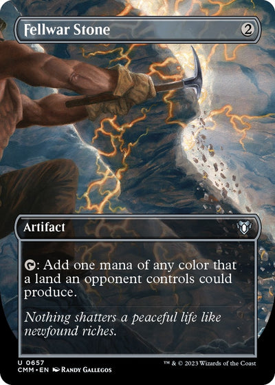 Fellwar Stone (Borderless) (657) (Commander Masters)