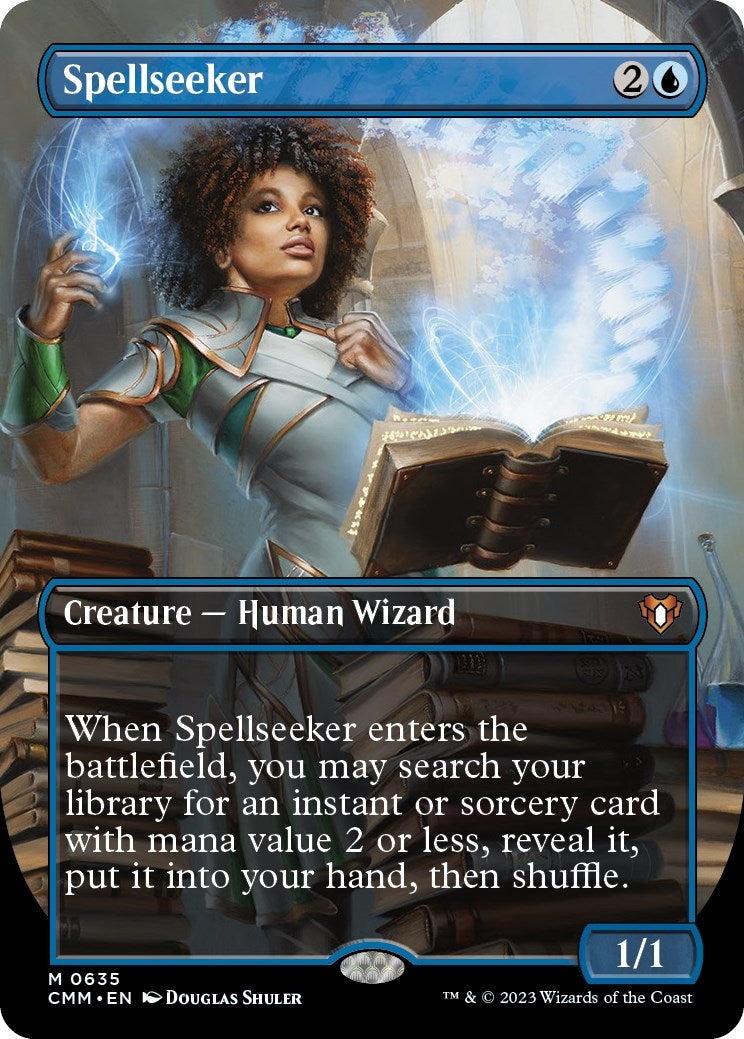 Spellseeker (Borderless) (635) (Commander Masters)