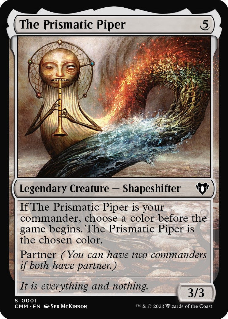 The Prismatic Piper (1) (Commander Masters)