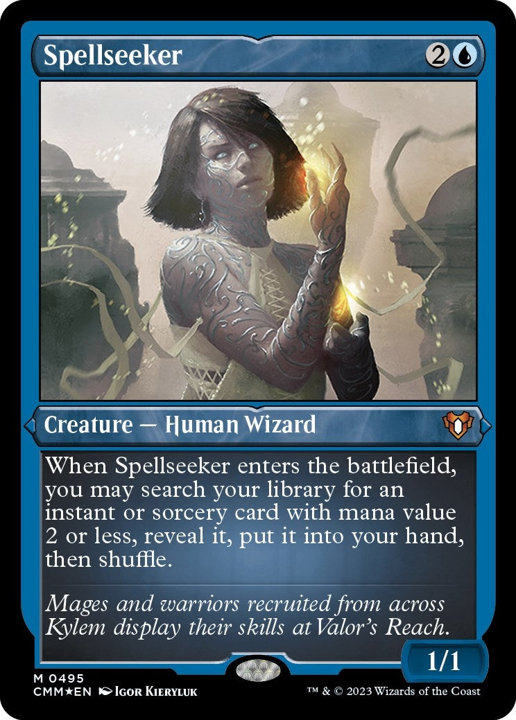 Spellseeker (Foil Etched) (495) (Commander Masters)