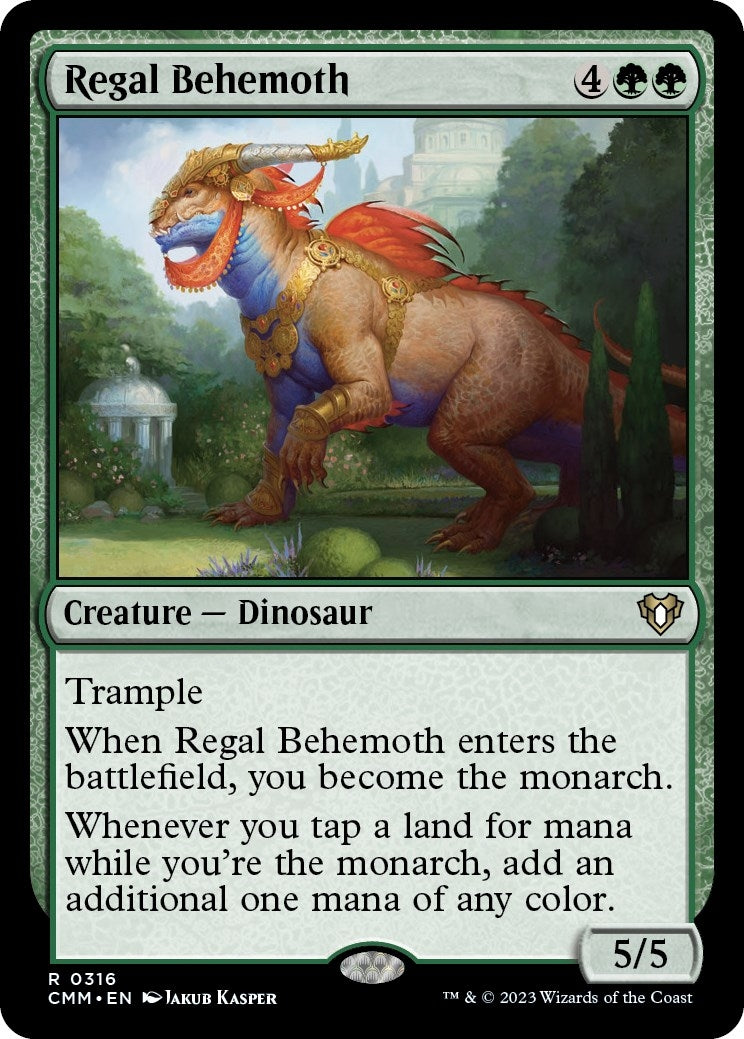 Regal Behemoth (316) (Commander Masters)