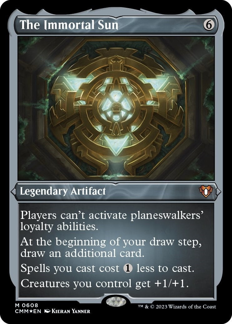 The Immortal Sun (Foil Etched) (608) (Commander Masters)