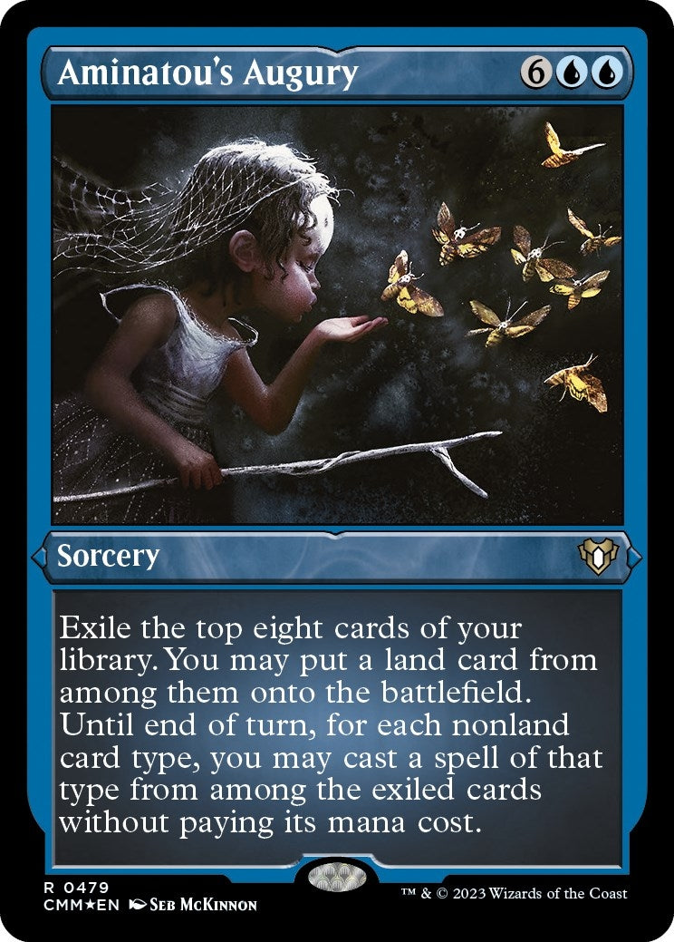 Aminatou's Augury (Foil Etched) (479) (Commander Masters)