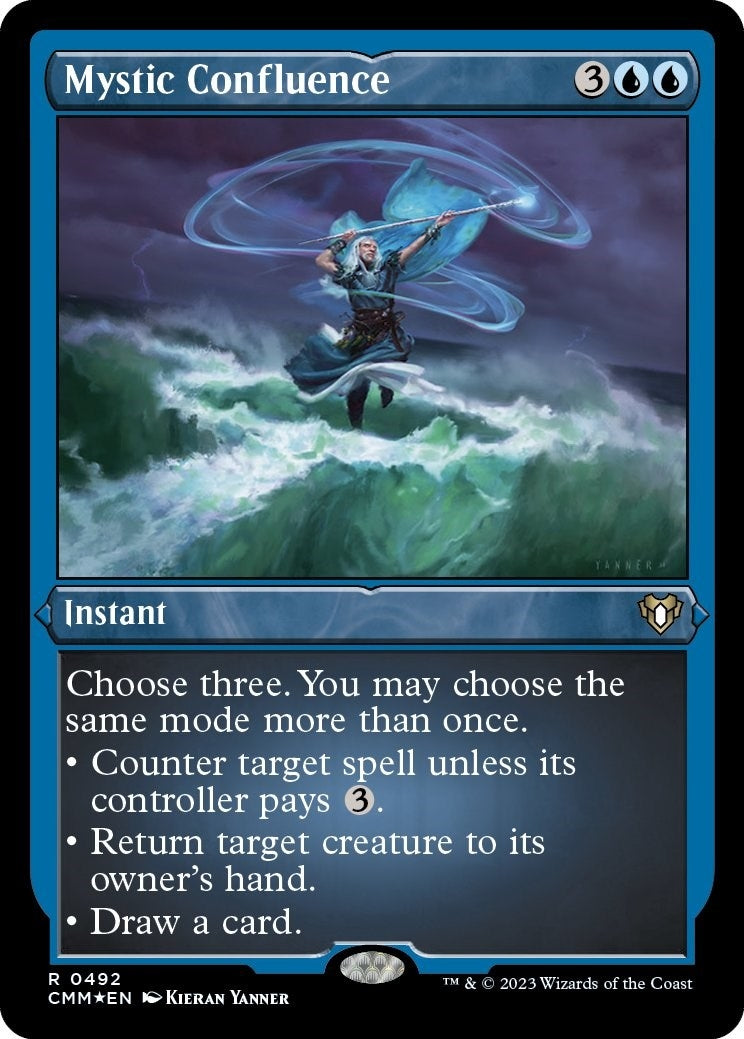 Image for Mystic Confluence (Foil Etched) (492) (Commander Masters) - Magic: The Gathering