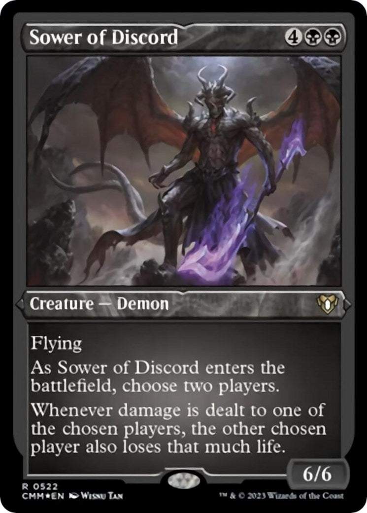 Sower of Discord (Foil Etched) (522) (Commander Masters)