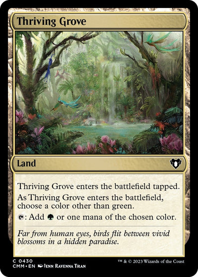 Thriving Grove (430) (Commander Masters)