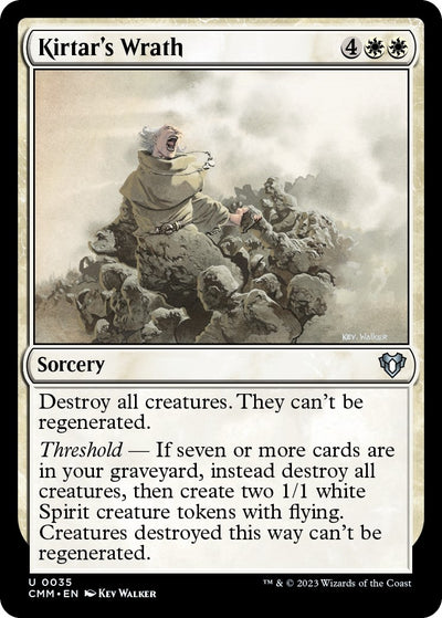 Kirtar's Wrath (35) (Commander Masters)