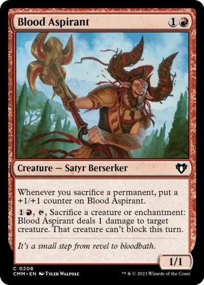 Blood Aspirant (208) (Commander Masters)