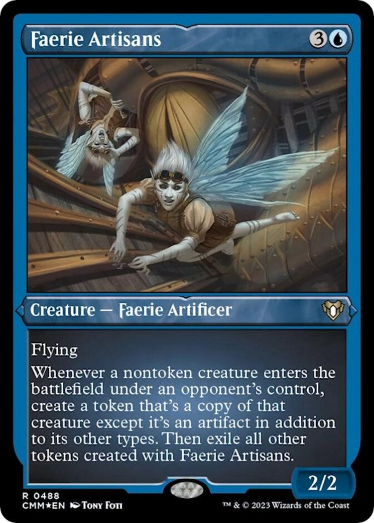 Faerie Artisans (Foil Etched) (488) (Commander Masters)