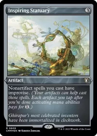 Inspiring Statuary (Foil Etched) (609) (Commander Masters)