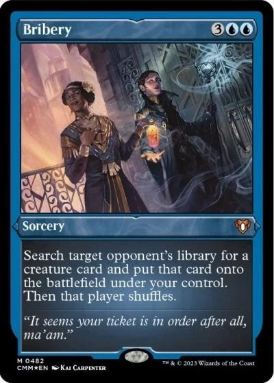 Bribery (Foil Etched) (482) (Commander Masters)