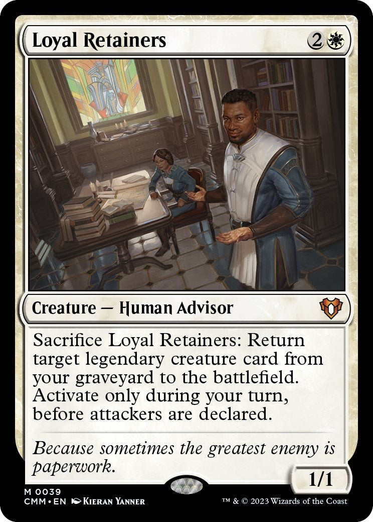 Loyal Retainers (39) (Commander Masters)