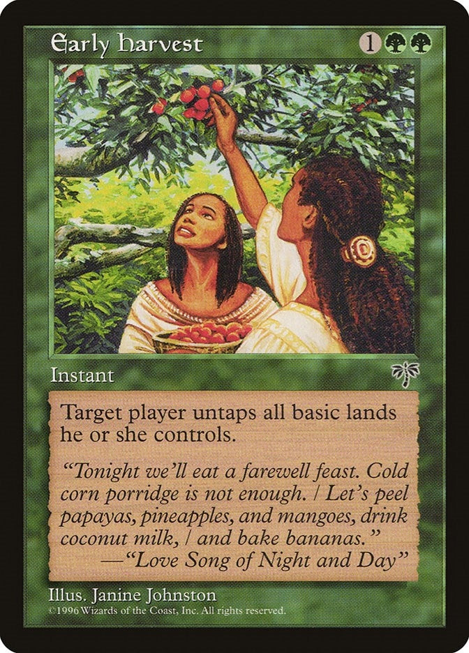Early Harvest (Mirage)