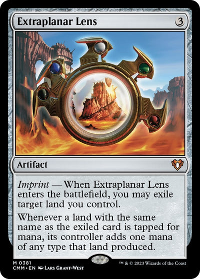 Extraplanar Lens (381) (Commander Masters)