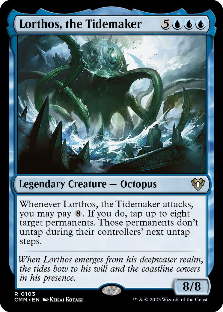 Lorthos, the Tidemaker (103) (Commander Masters)