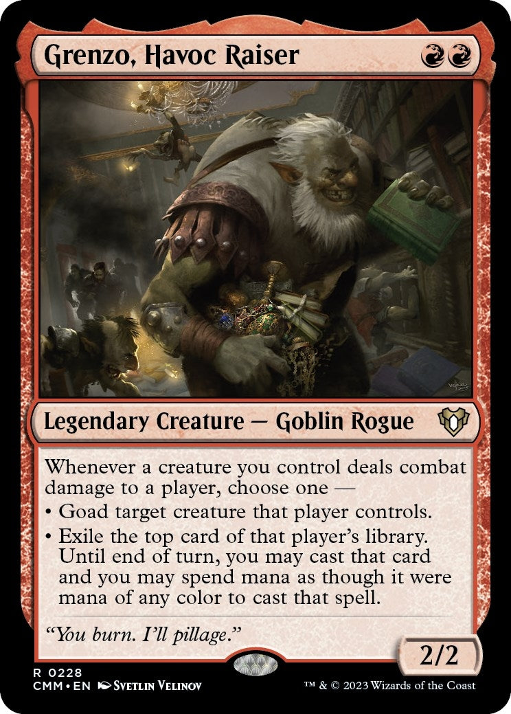 Grenzo, Havoc Raiser (228) (Commander Masters)